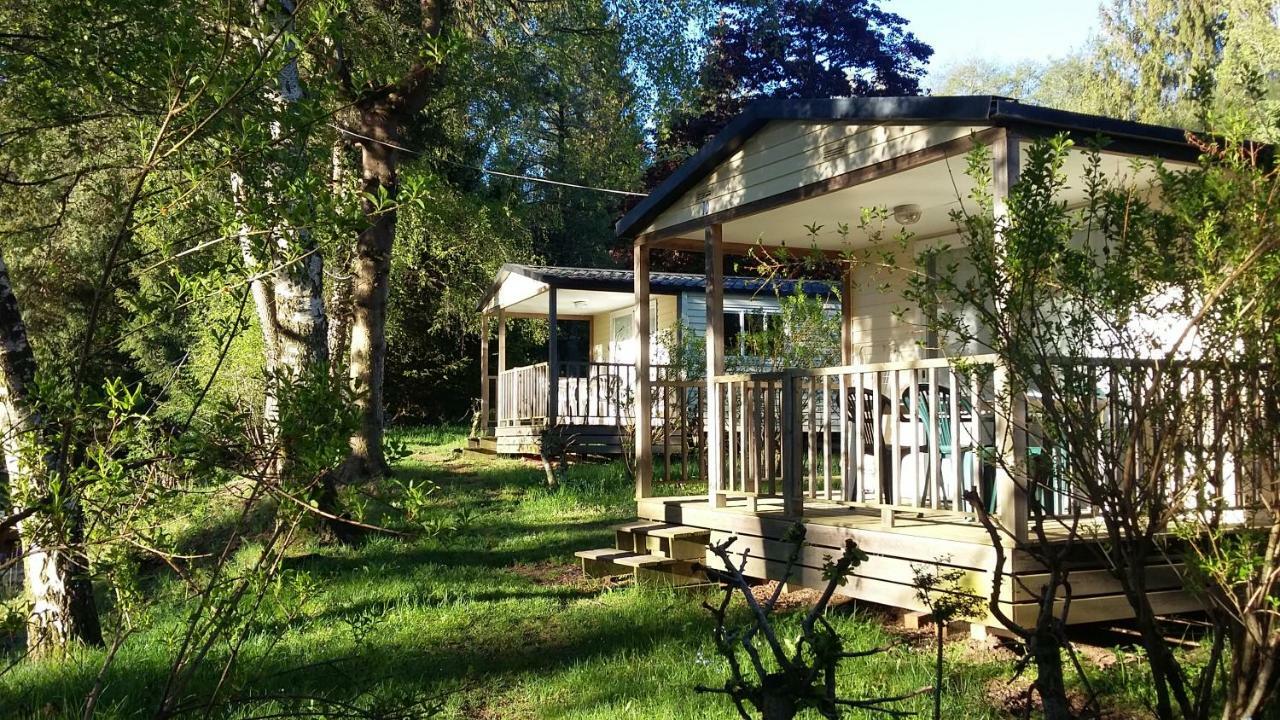 Camping De Flechat Hotel Orcival Exterior foto